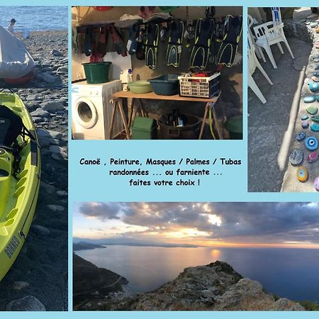 Cap Corse - Grande Maison Au Bord De Mer - Pmr Grillasca Bagian luar foto