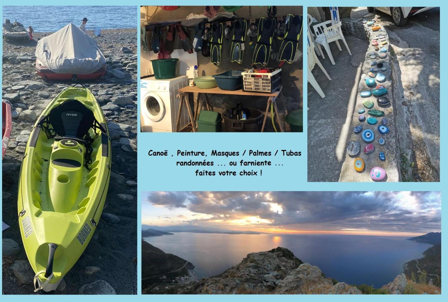 Cap Corse - Grande Maison Au Bord De Mer - Pmr Grillasca Bagian luar foto
